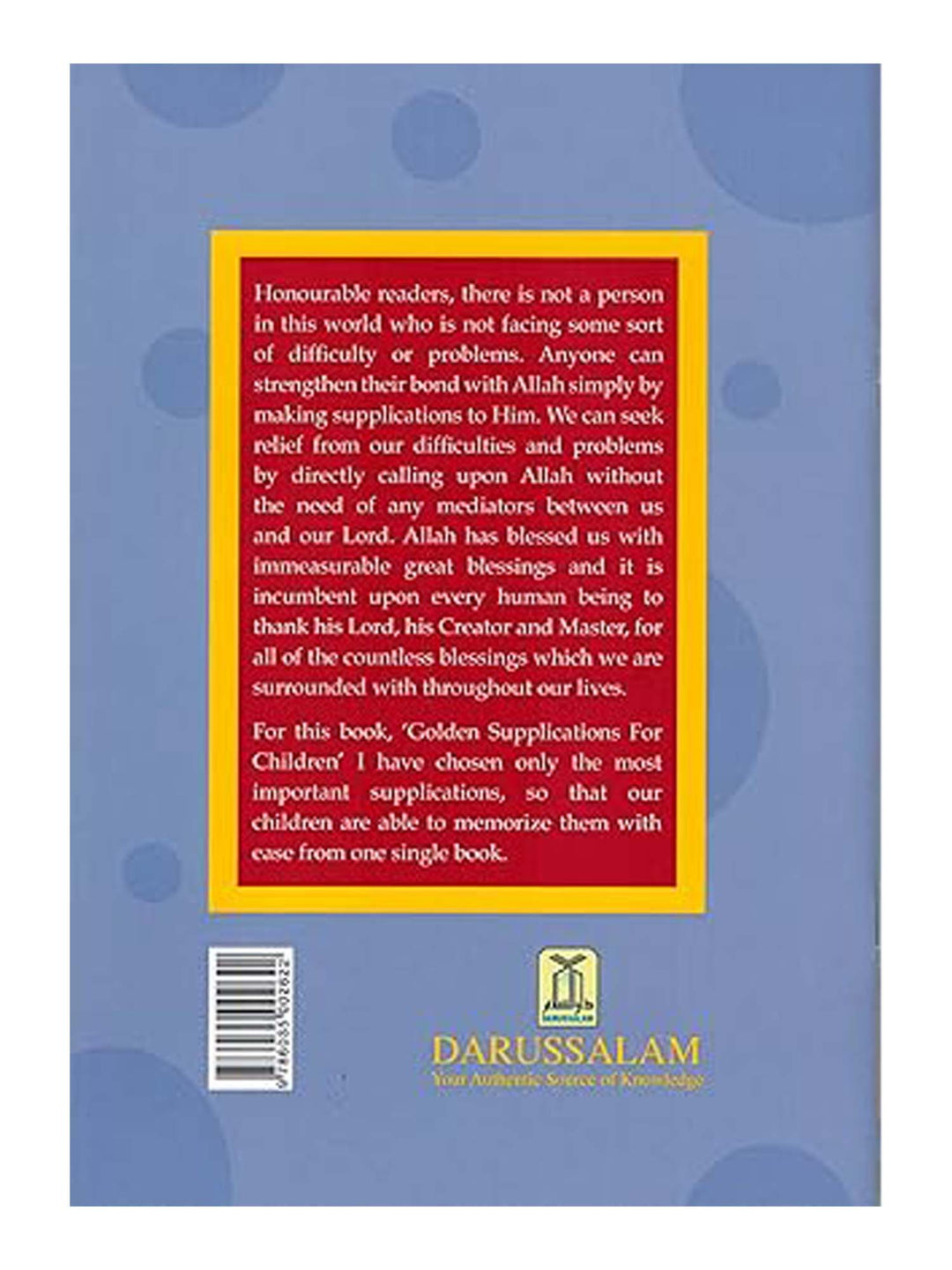 Golden Supplications For Children