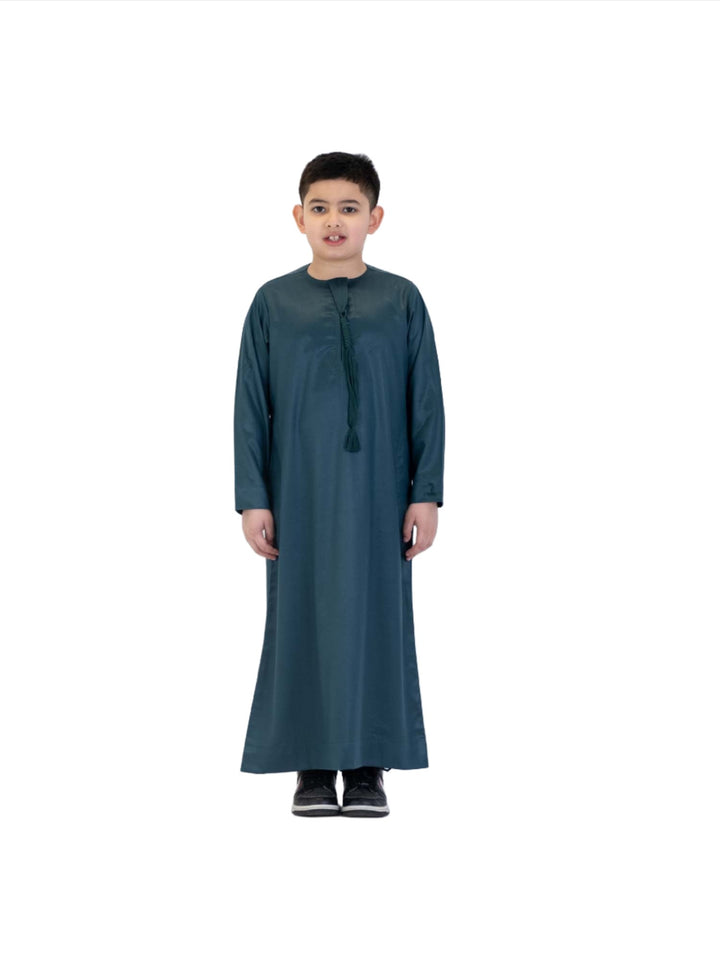 Islamic Impressions Boy's Silky Tassel Thobe