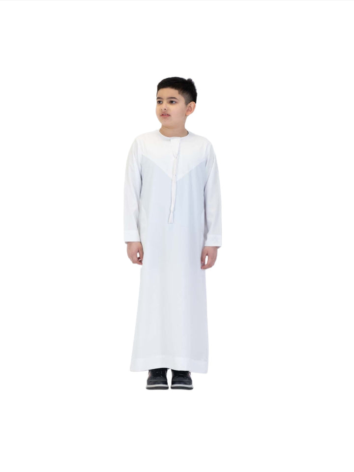 Islamic Impressions Boy's Silky Tassel Thobe