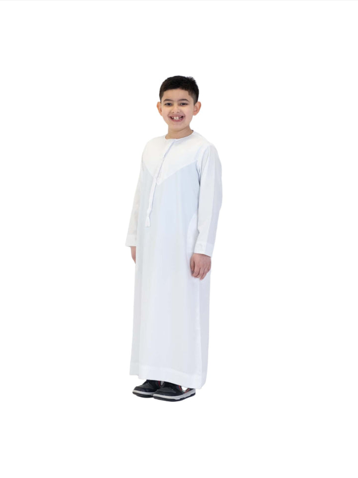 Islamic Impressions Boy's Silky Tassel Thobe