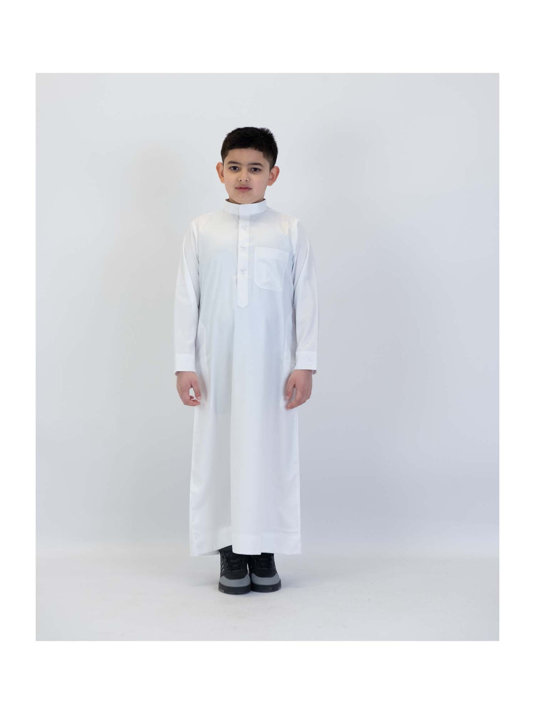 Islamic Impressions Boy's Silky Collared Thobe