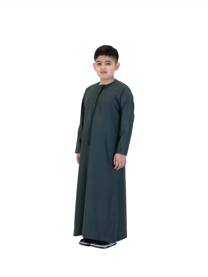 Islamic Impressions Boy's Omani Tassel Thobe