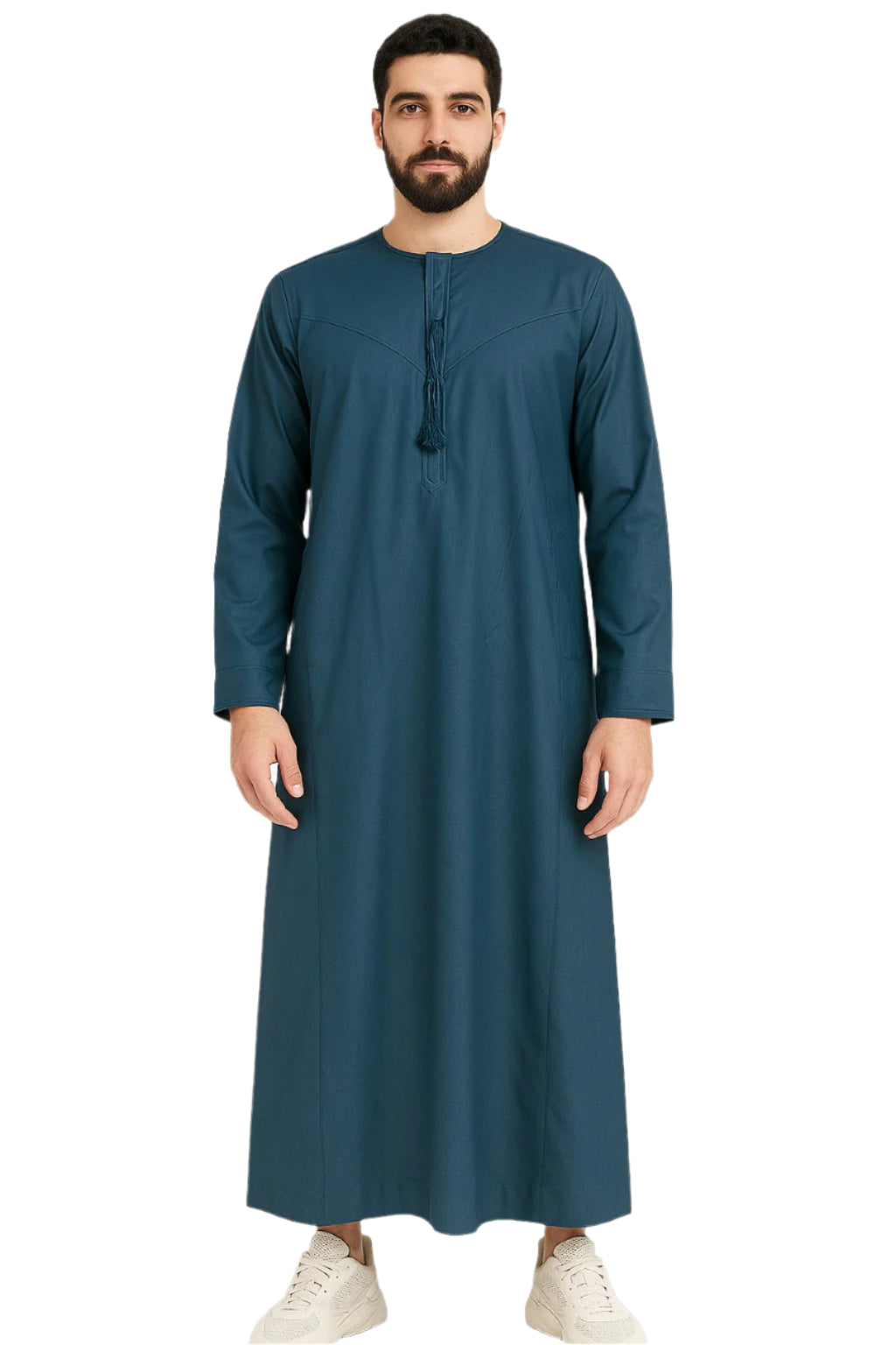 الثوب العماني الإسلامي مع شرابة للرجال من مجموعة حمدان