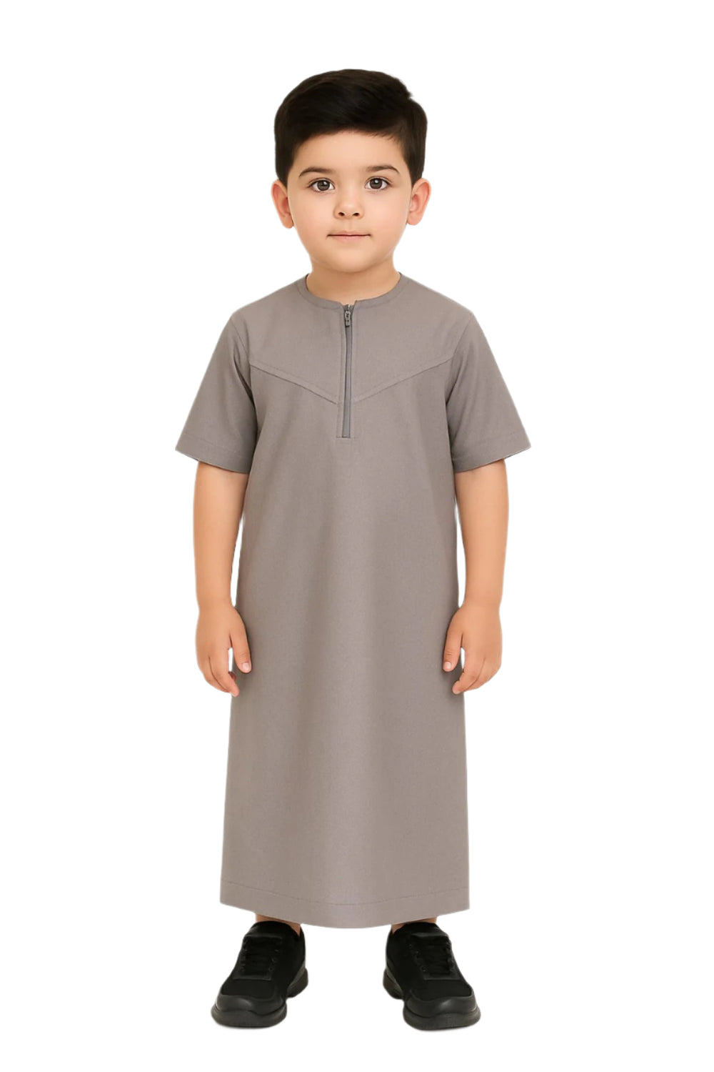 Islamic Impressions Boys Omani Thobe - Short Sleeve - Islamic Impressions