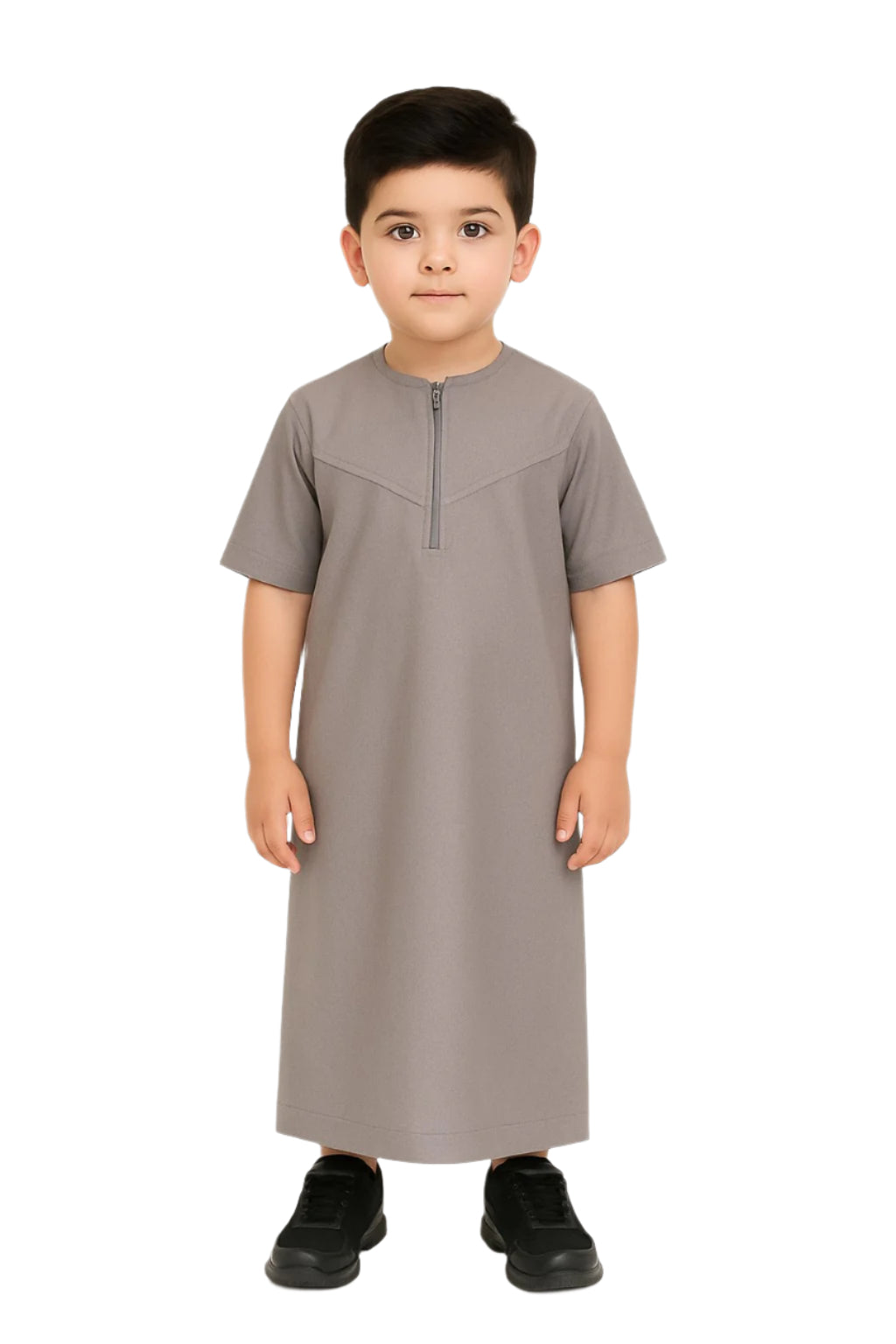 Islamic Impressions Boys Omani Thobe - Short Sleeve - Islamic Impressions