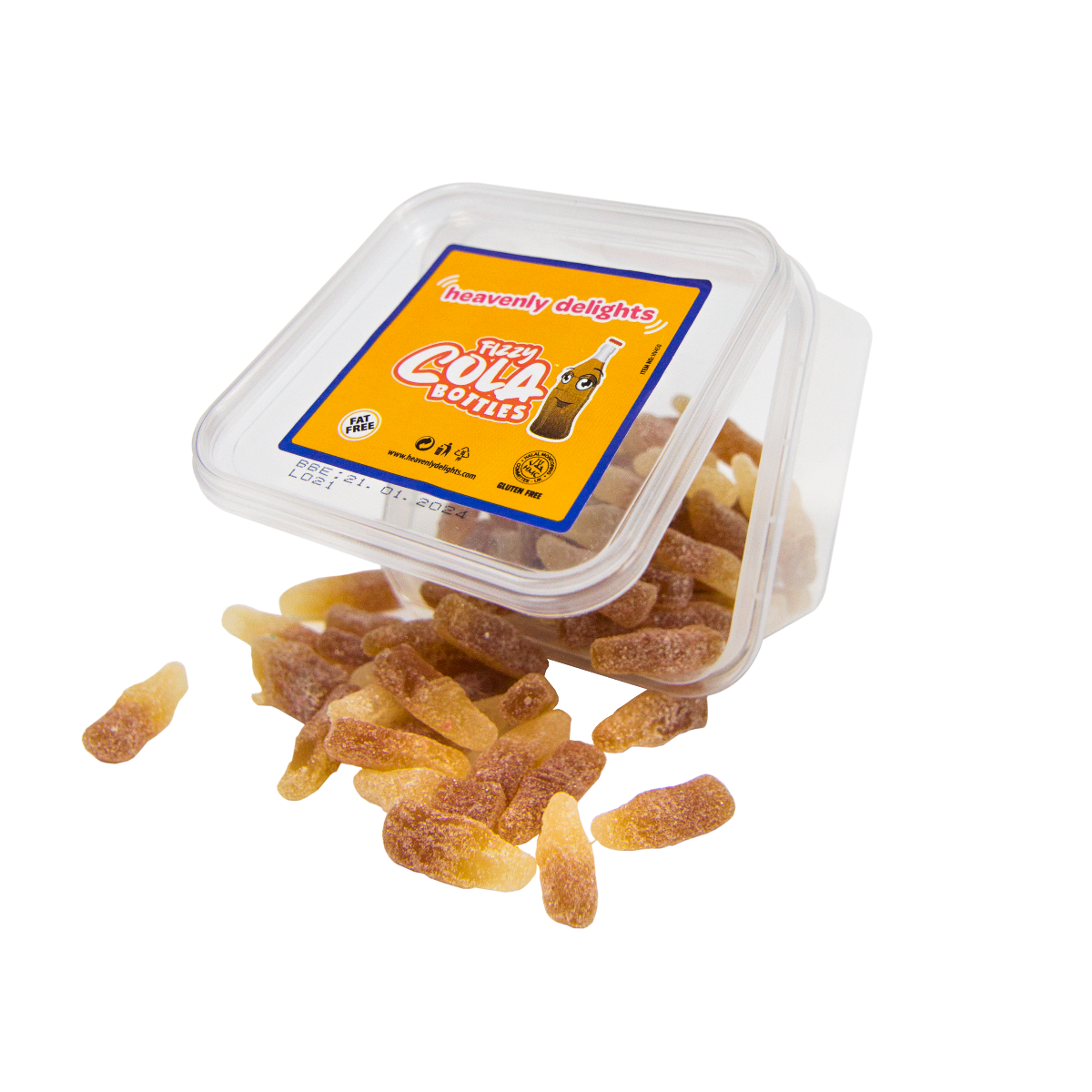 Fizzy Cola Bottles - Heavenly Delights - 140g – Islamic Impressions Fizzy Cola Bottles - Heavenly Delights - 140g – Islamic Impressions