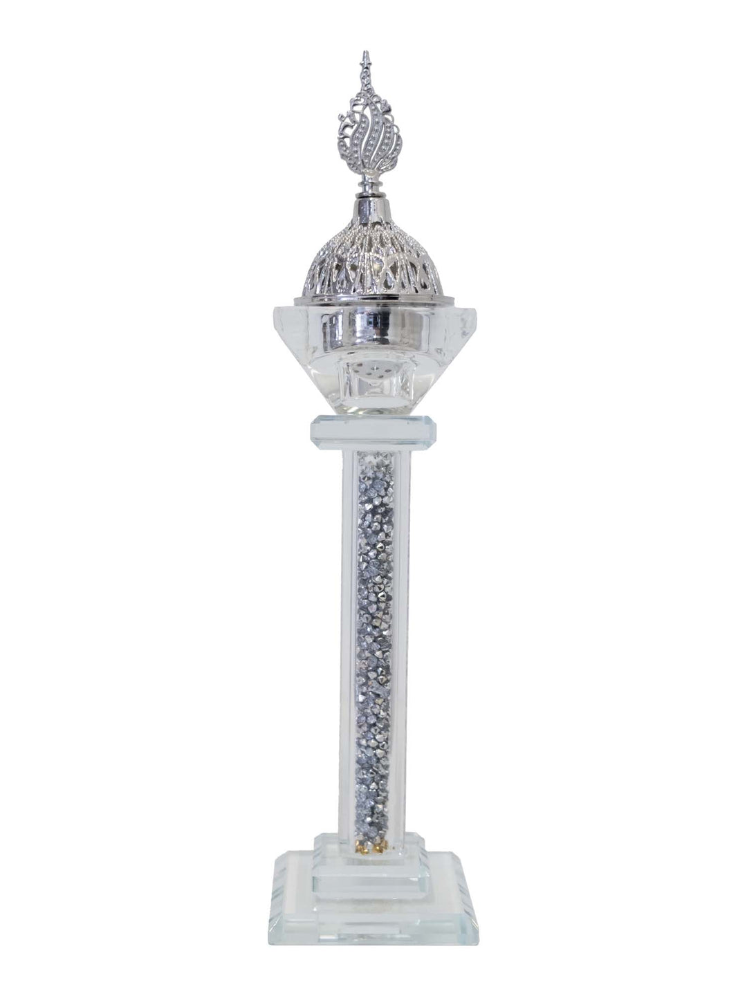Silver Crystal Bakhoor Burner