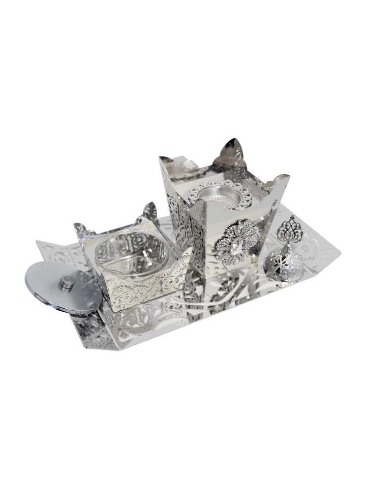 Diamond Bakhoor Burner Set