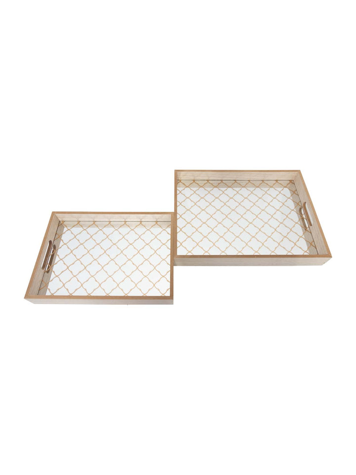 Mirror Tray Set