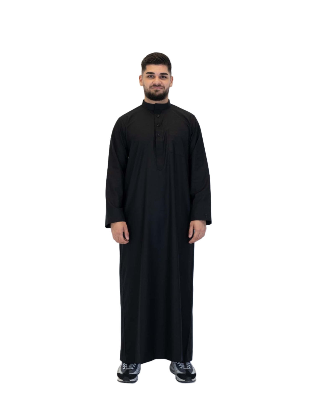 ثوب إسلامي للرجال بياقة - كم كامل