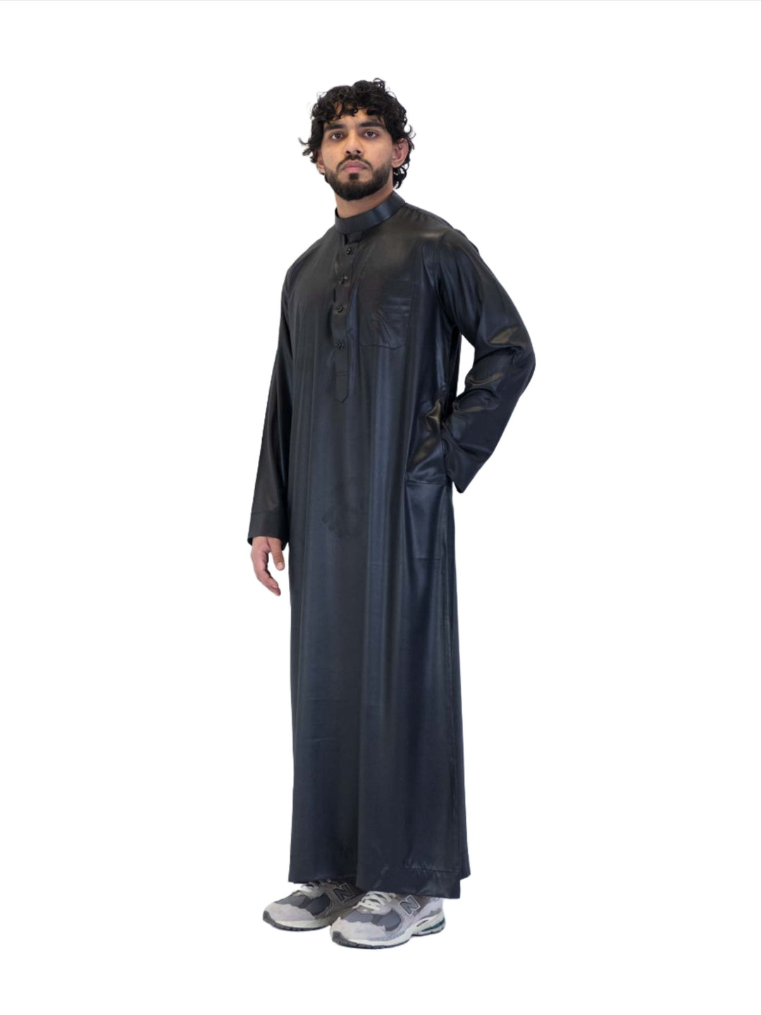 Islamic Impressions Silky Collared Thobe