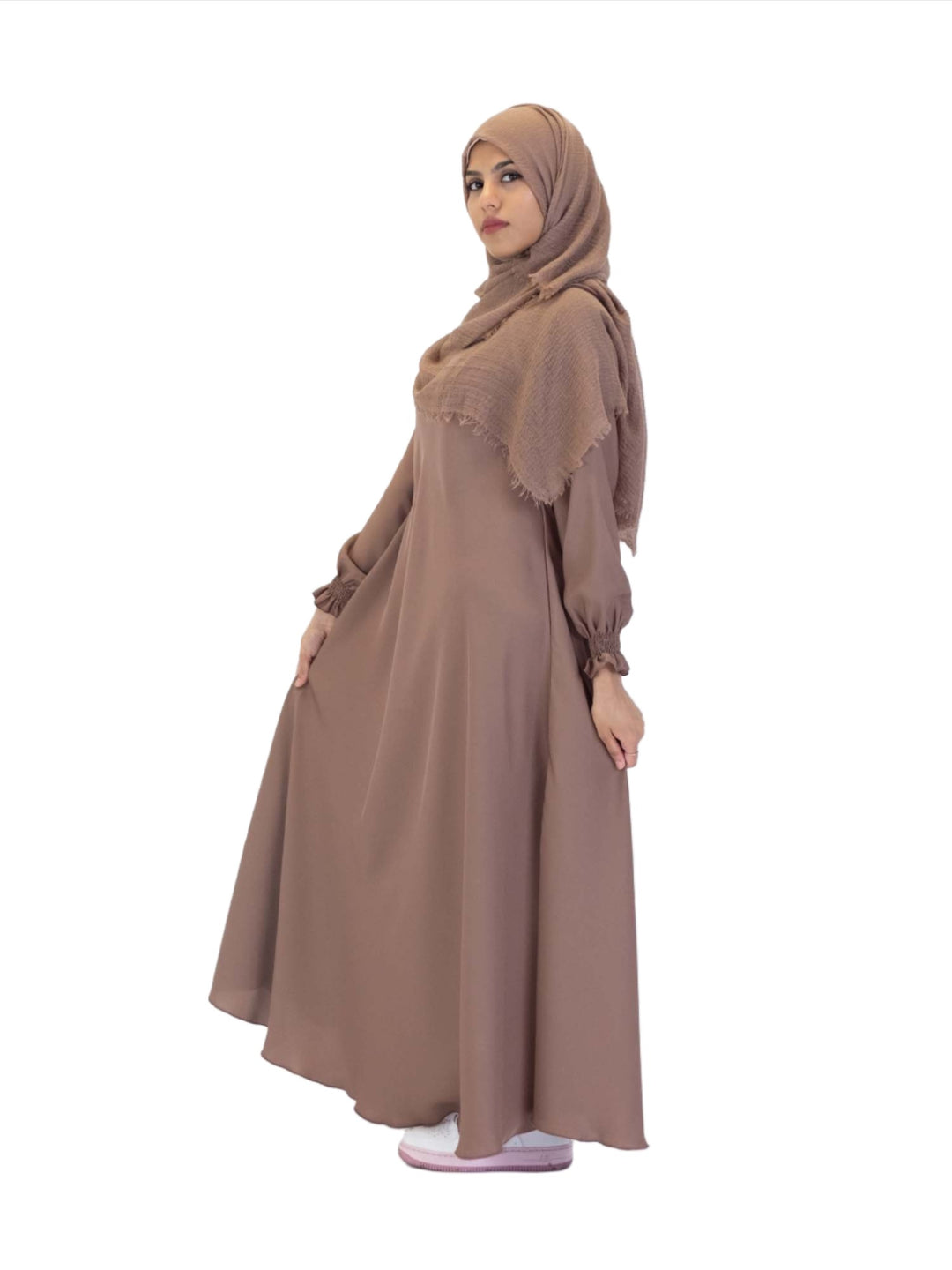Side Zip Abaya