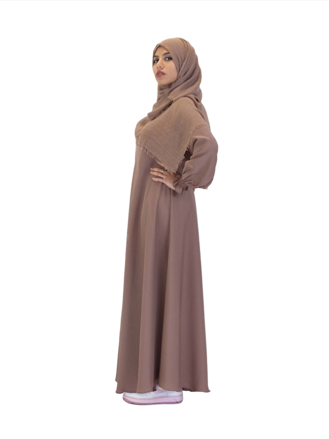 Side Zip Abaya