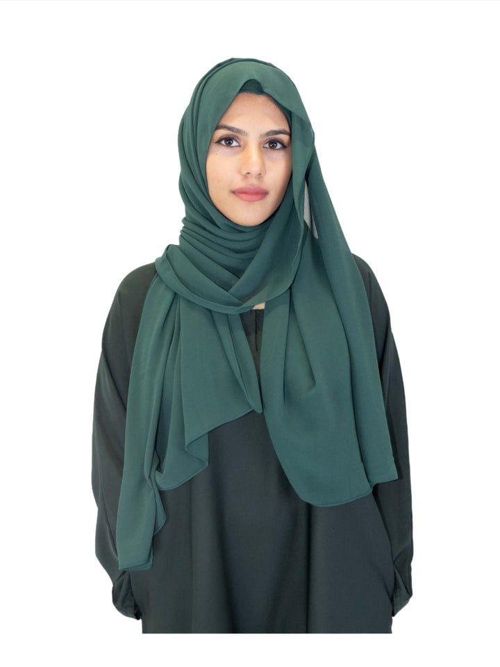Plain Chiffon Scarf - Islamic Impressions