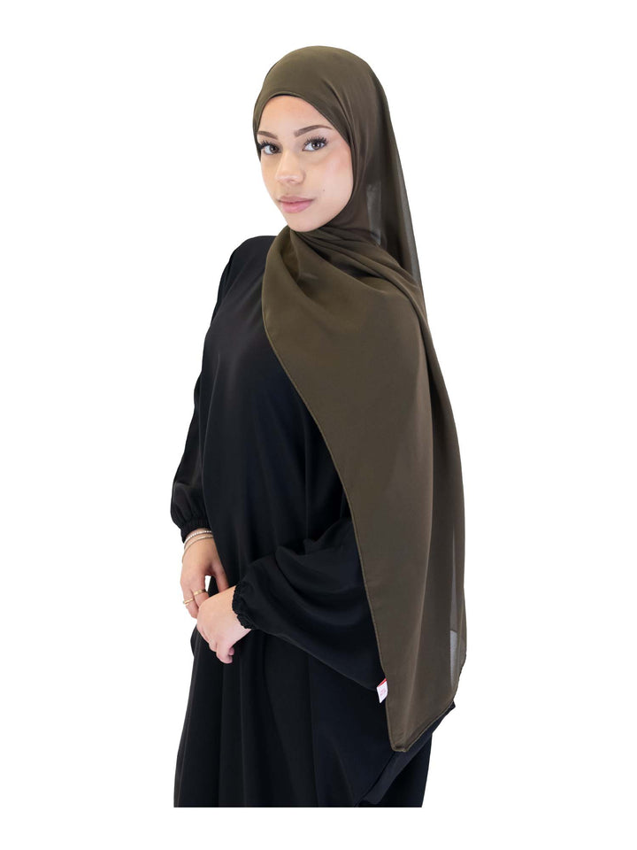 Plain Chiffon Scarf - Islamic Impressions