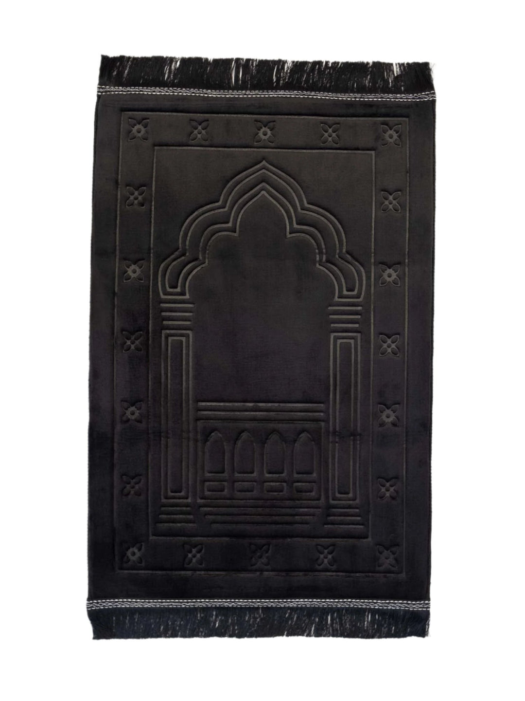 Memory Foam Velvet Prayer Mat - Islamic Impressions
