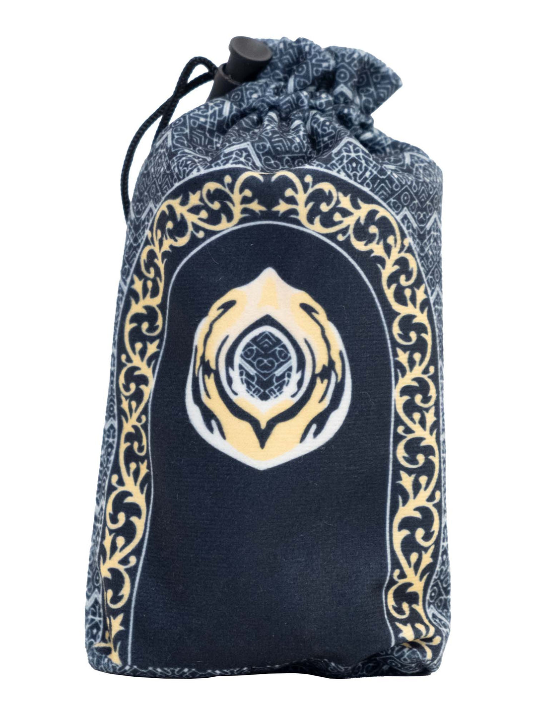 Black Pouch Travel Prayer Mat