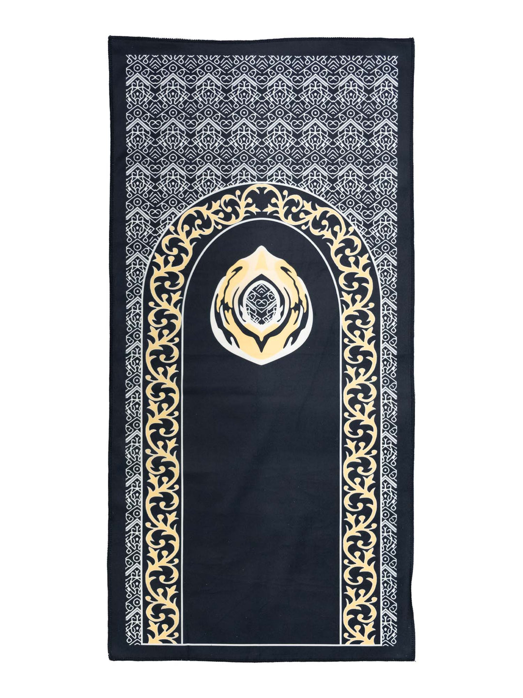 Black Pouch Travel Prayer Mat