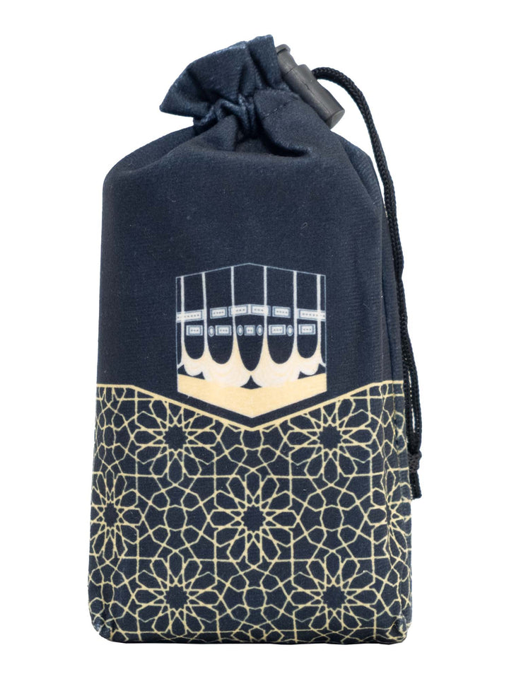 Black Pouch Travel Prayer Mat