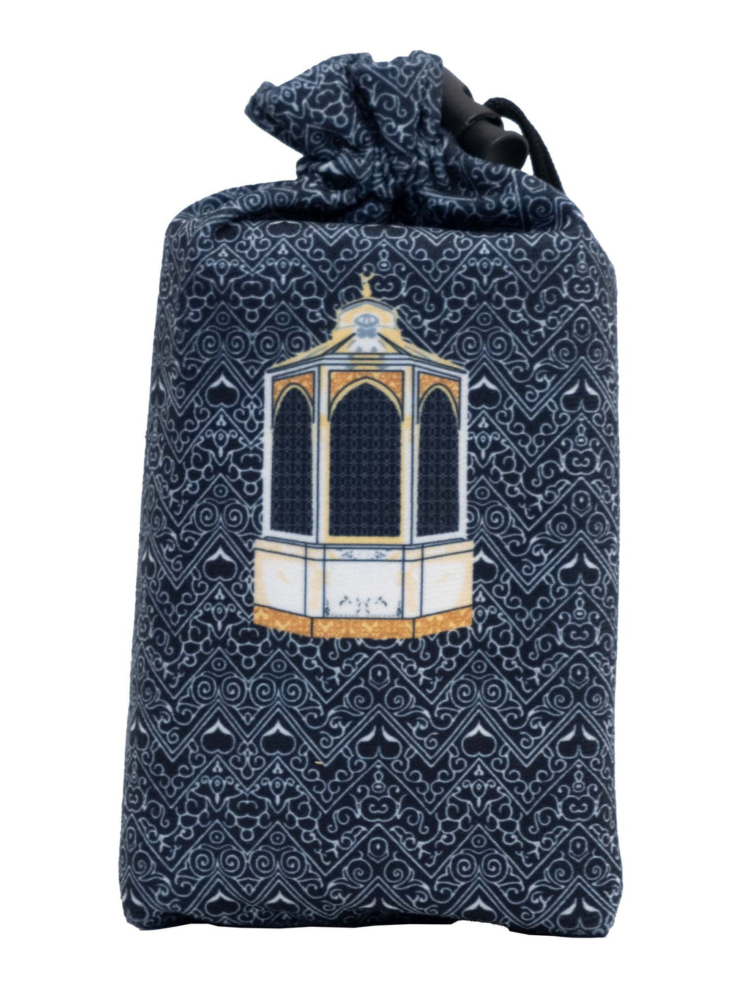Black Pouch Travel Prayer Mat