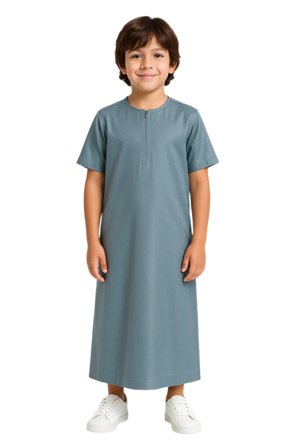 Islamic Impressions Boys Omani Thobe - Short Sleeve - Islamic Impressions