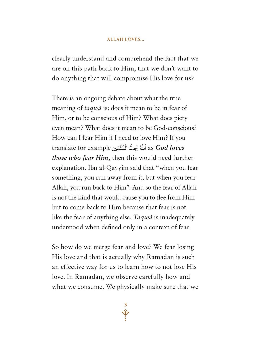 Allah Loves - Omar Suleiman (Hardback)