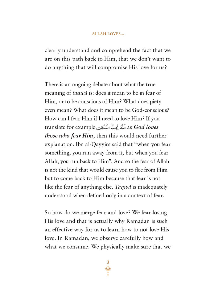 Allah Loves - Omar Suleiman (Hardback)