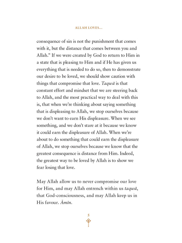 Allah Loves - Omar Suleiman (Hardback)