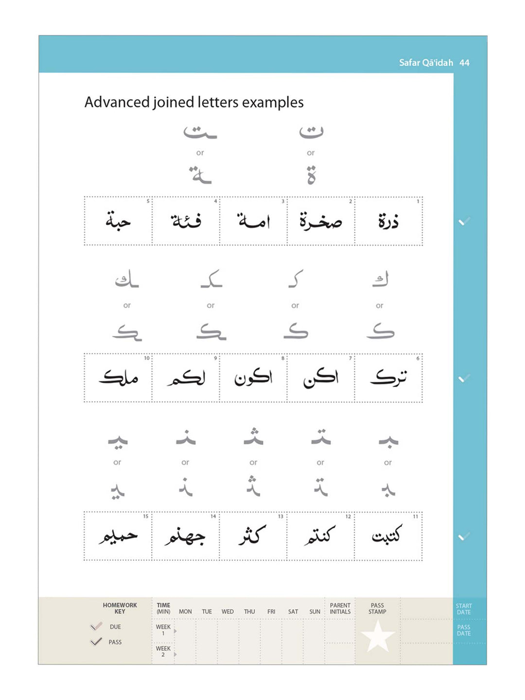 Complete Qaidah - Safar Learn To Read Series (Paperback)