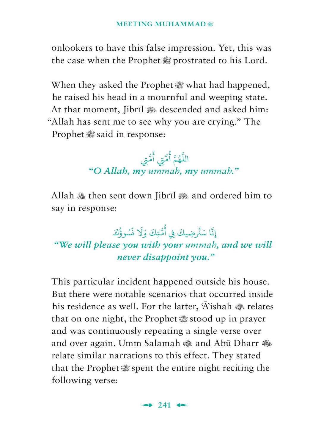 Meeting Muhammad - Omar Suleiman (Hardback)