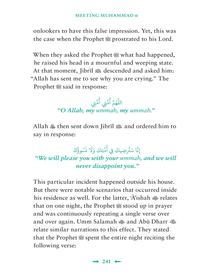 Meeting Muhammad - Omar Suleiman (Hardback)