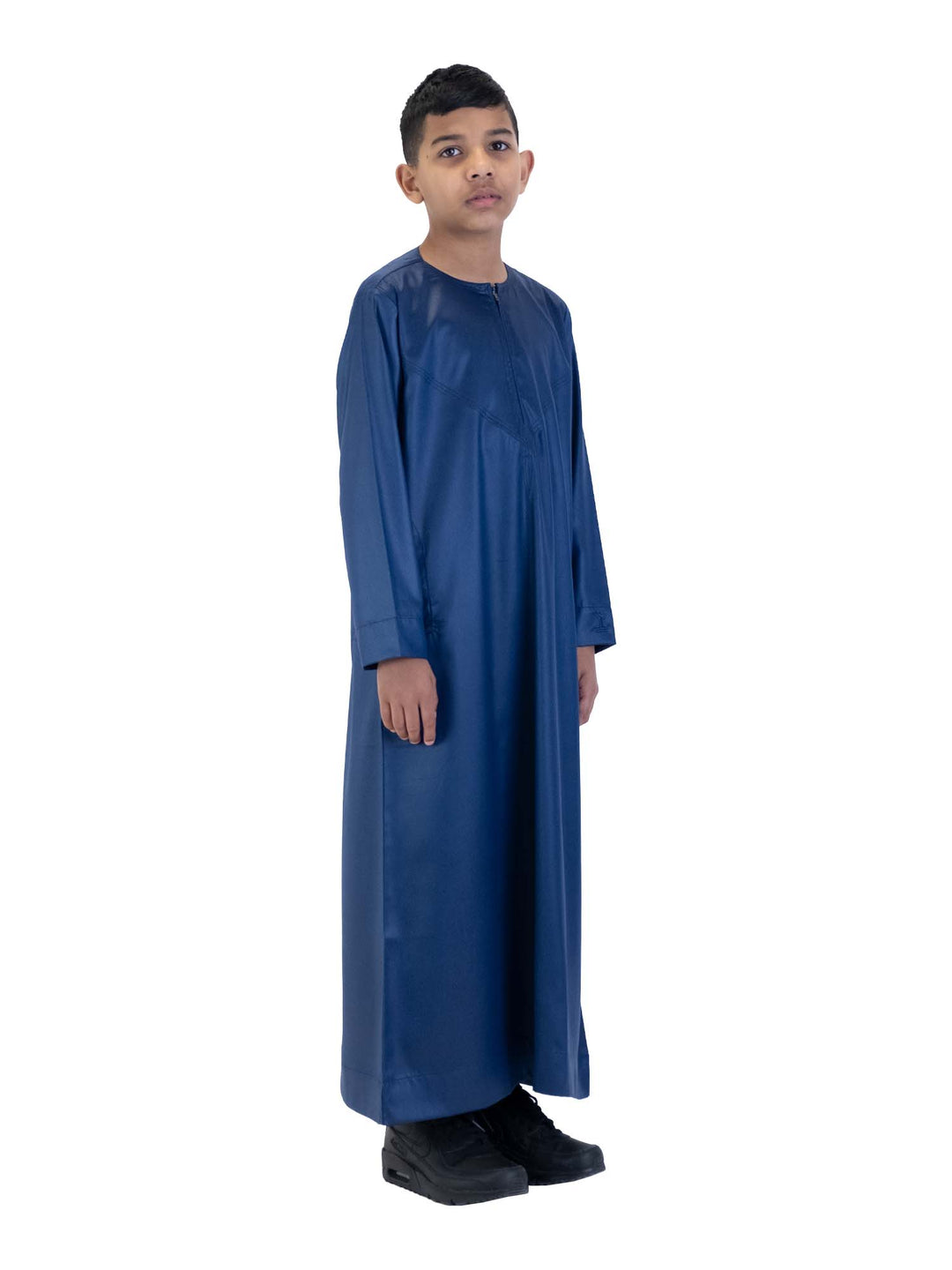 Islamic Impressions Boy's Silky Thobe With Zip