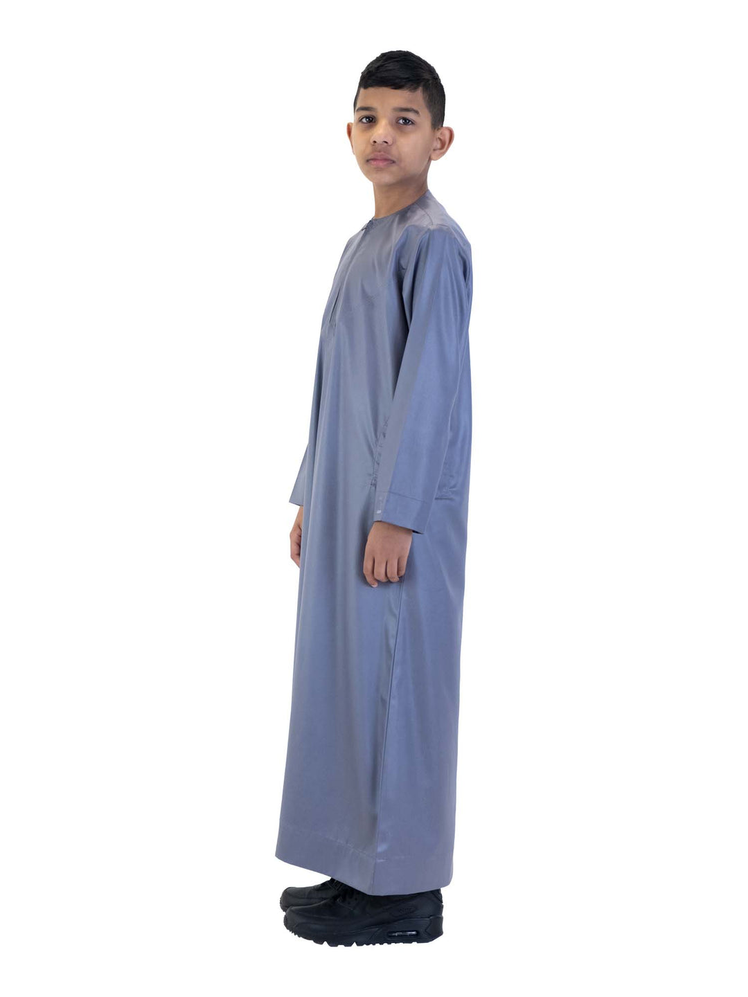 Islamic Impressions Boy's Silky Thobe With Zip