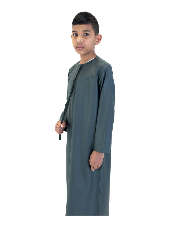 Islamic Impressions Boy's Omani Tassel Thobe