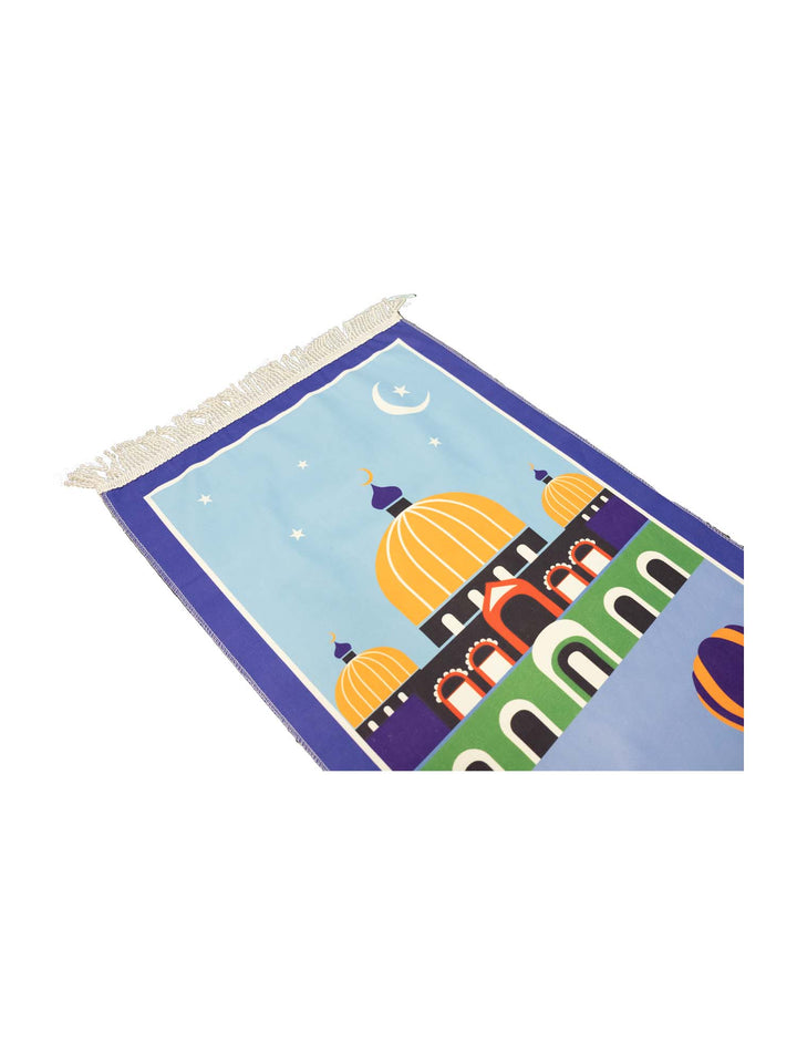 Children's Cartoon Style Prayer Mat