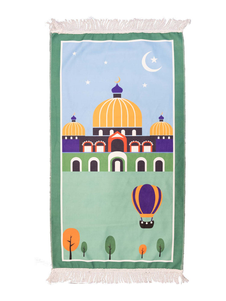 Children's Cartoon Style Prayer Mat