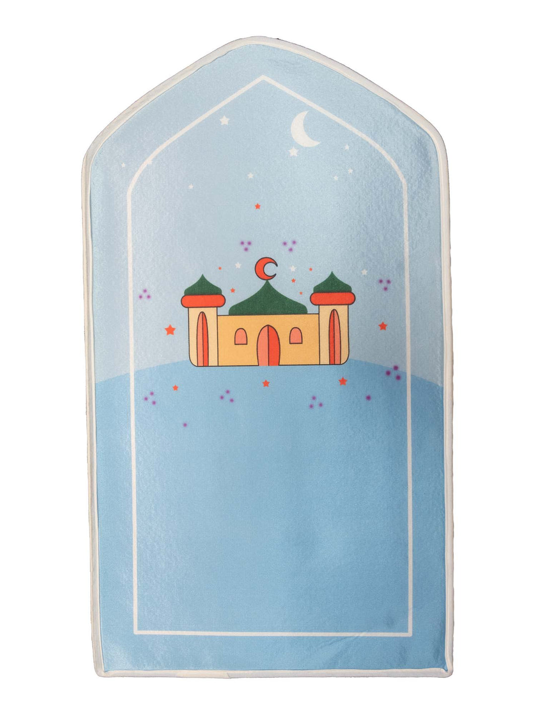 Children's Masjid Design Sponge Prayer Mat