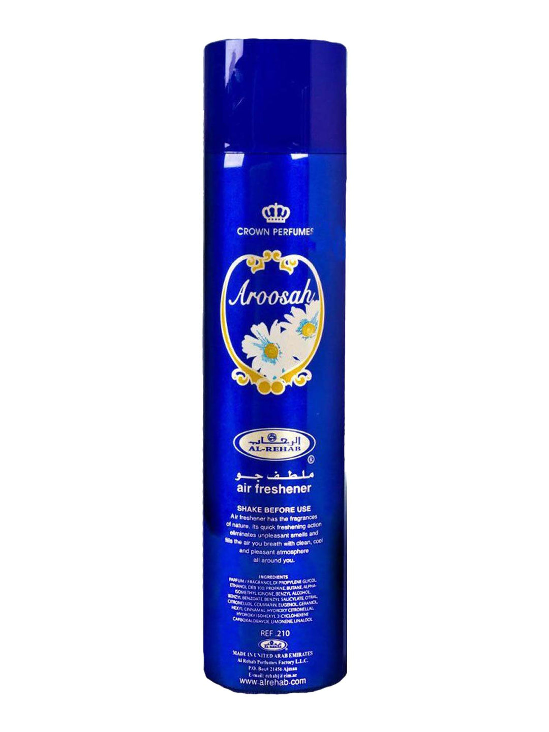 Aroosah Air Freshener - Crown Perfumes - 300ml