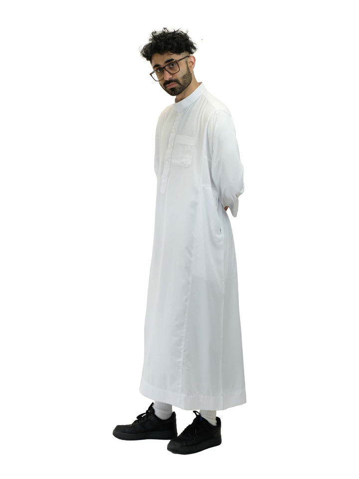 ثوب إسلامي للرجال بياقة - كم كامل