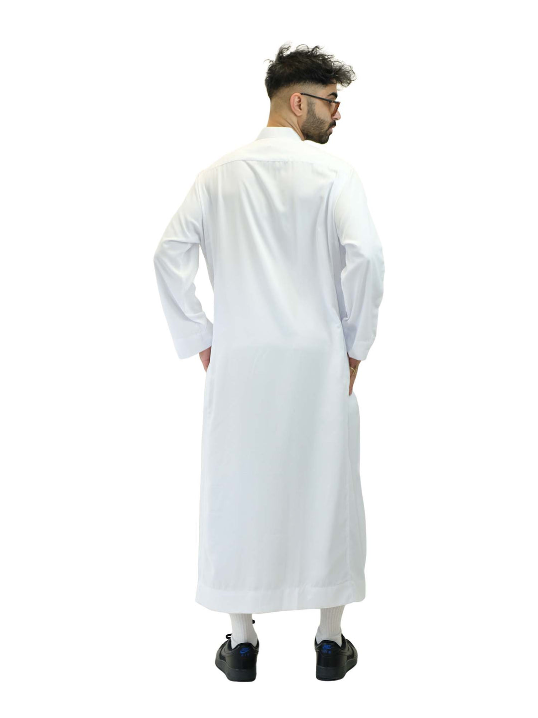 ثوب إسلامي للرجال بياقة - كم كامل