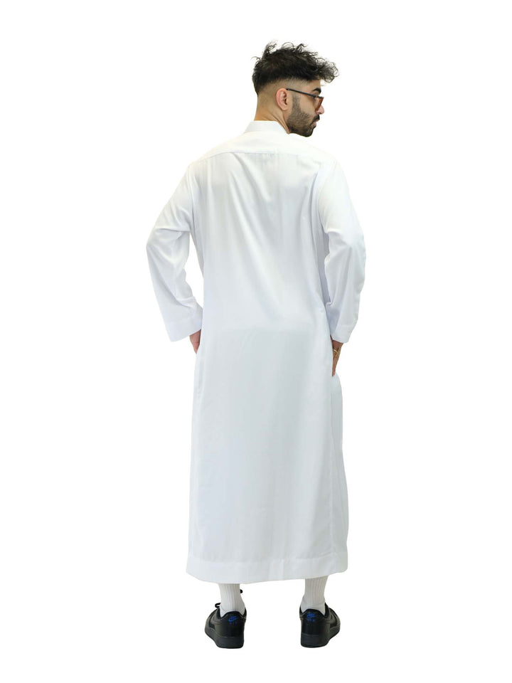 ثوب إسلامي للرجال بياقة - كم كامل