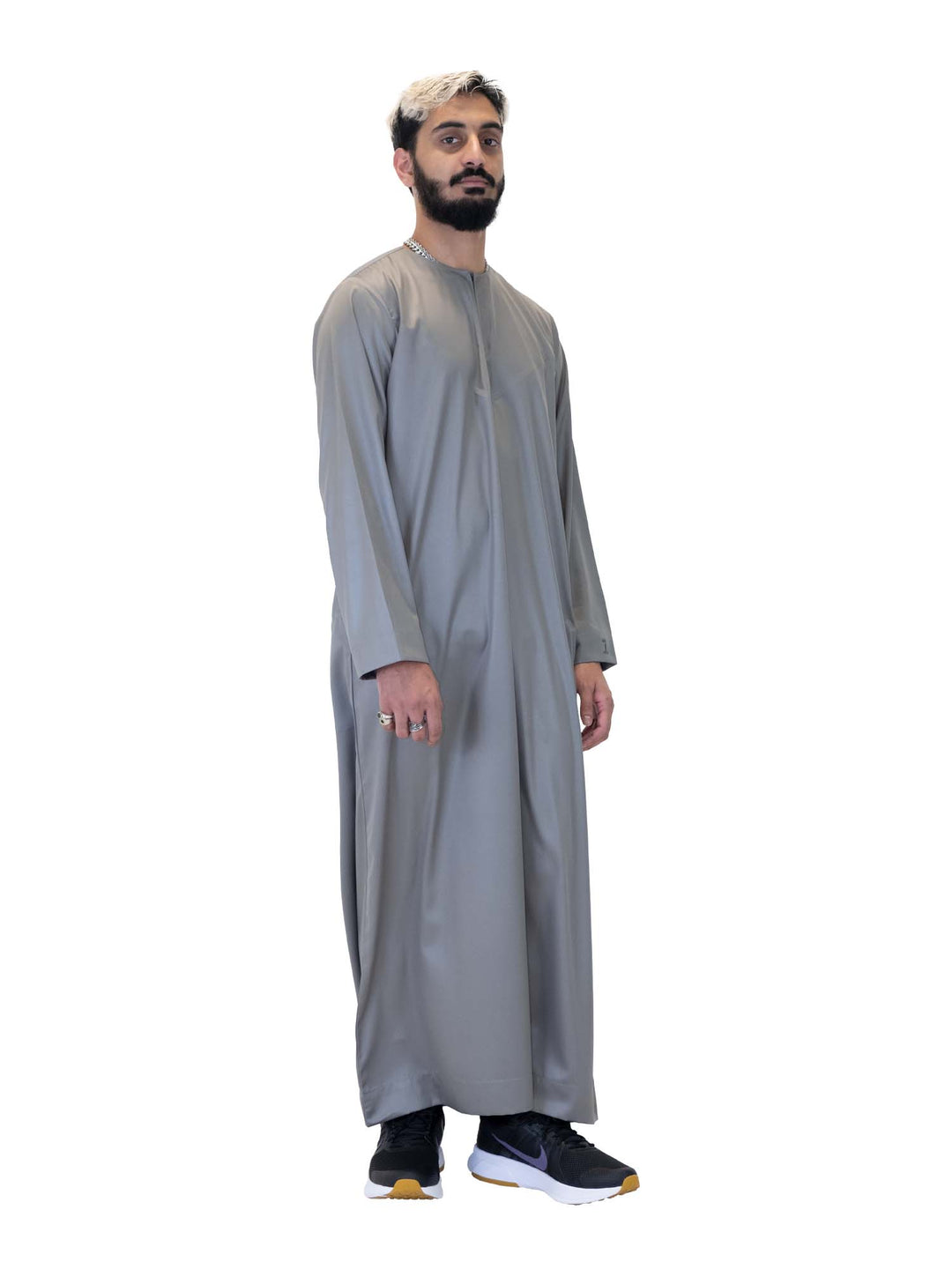 Islamic Impressions Silky Thobe With Zip