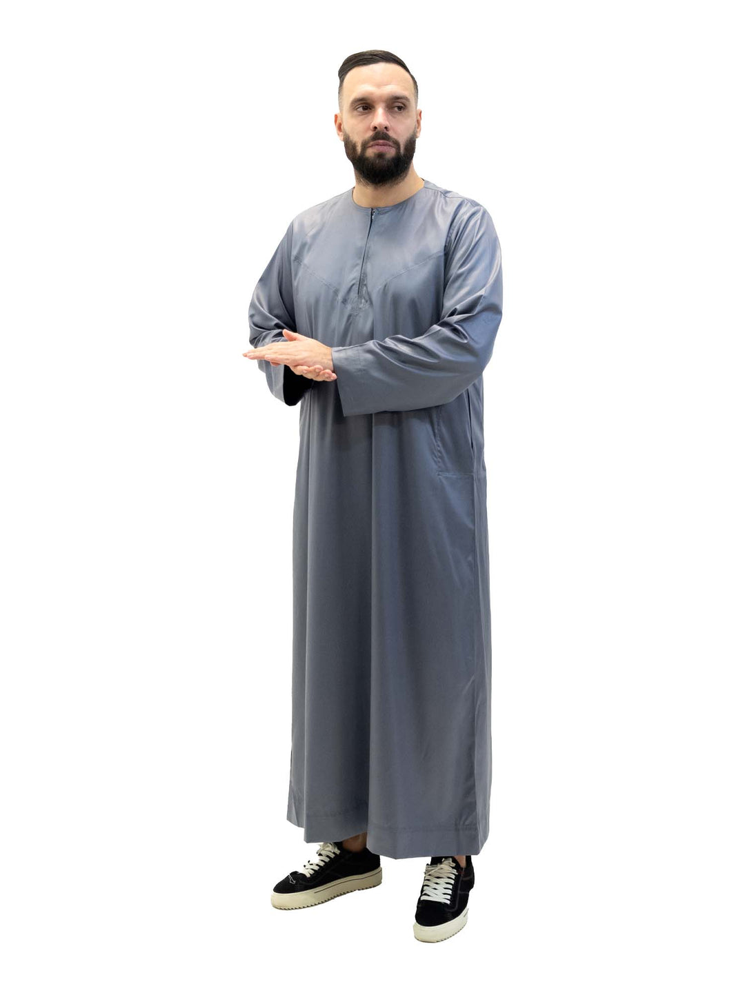 Islamic Impressions Silky Thobe With Zip