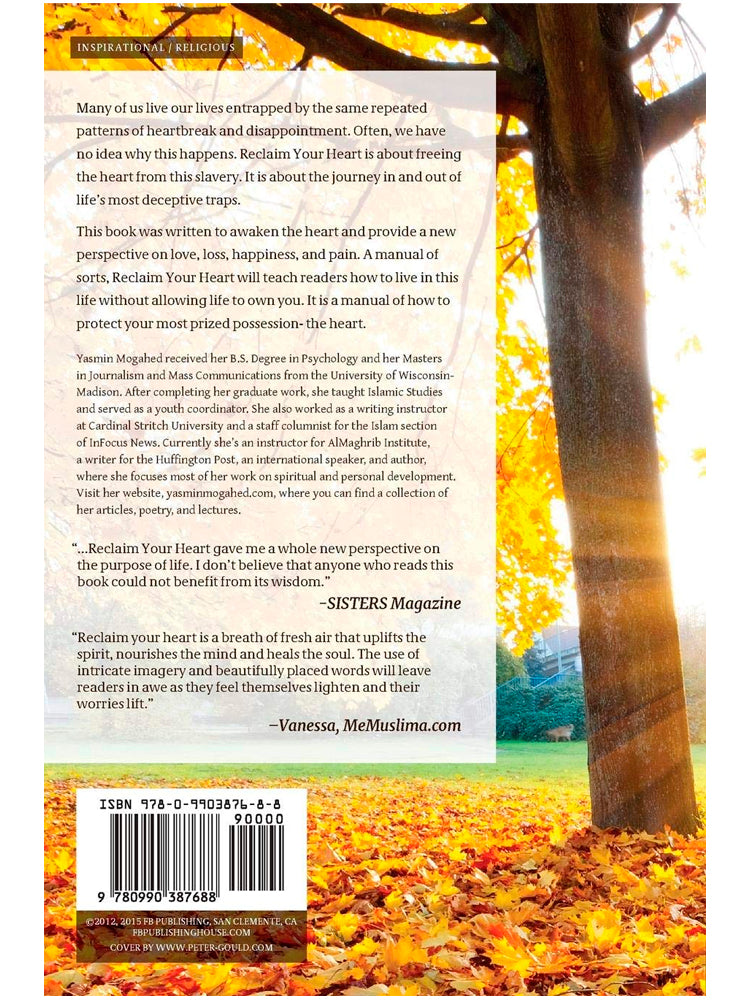 Reclaim Your Heart - Yasmin Mogahed (Paperback) - Islamic Impressions