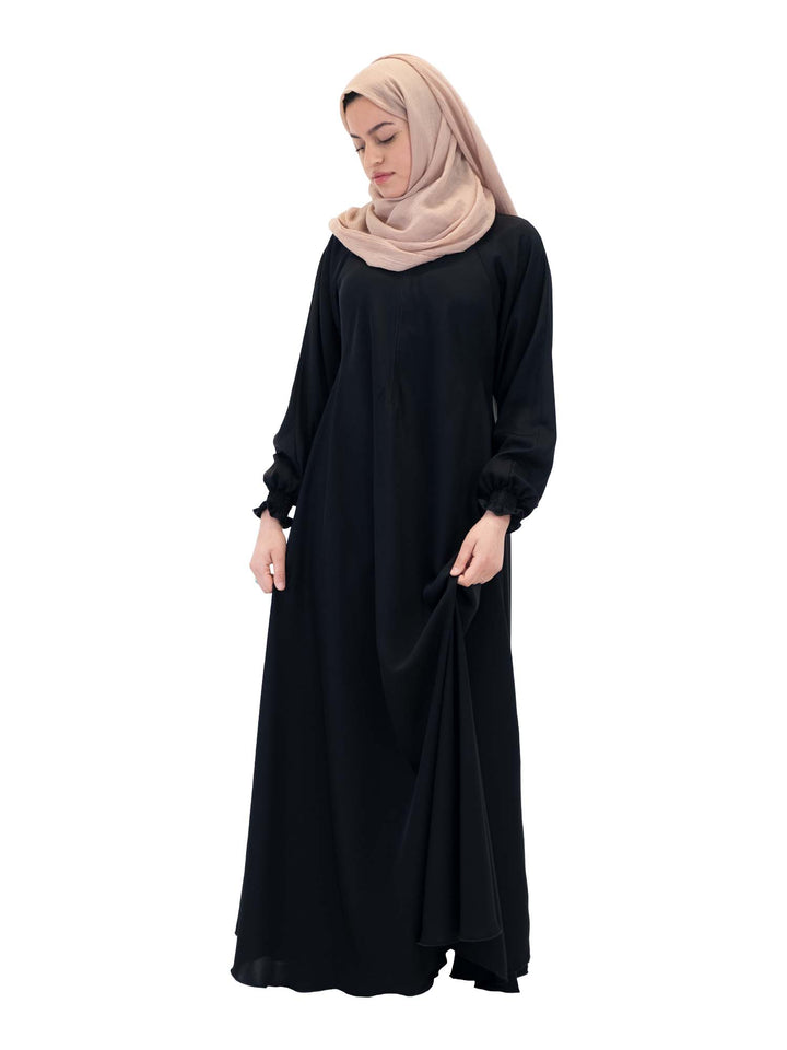 Side Zip Abaya