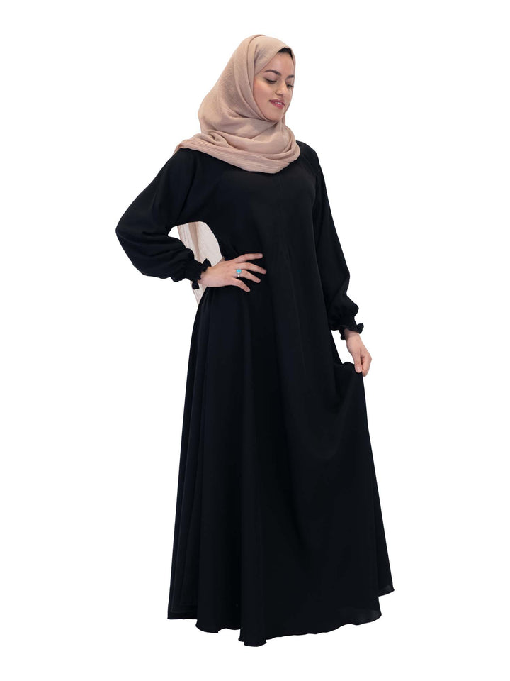 Side Zip Abaya