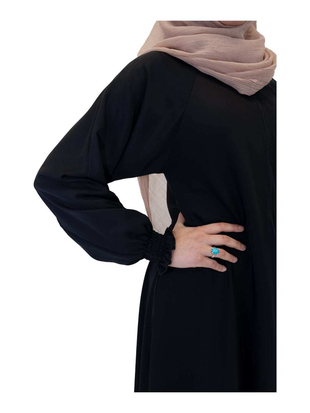 Side Zip Abaya