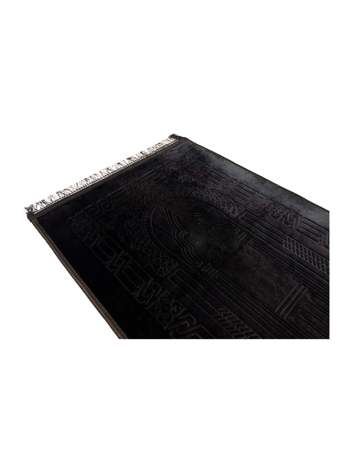 Large Velvet Prayer Mat - Islamic Impressions