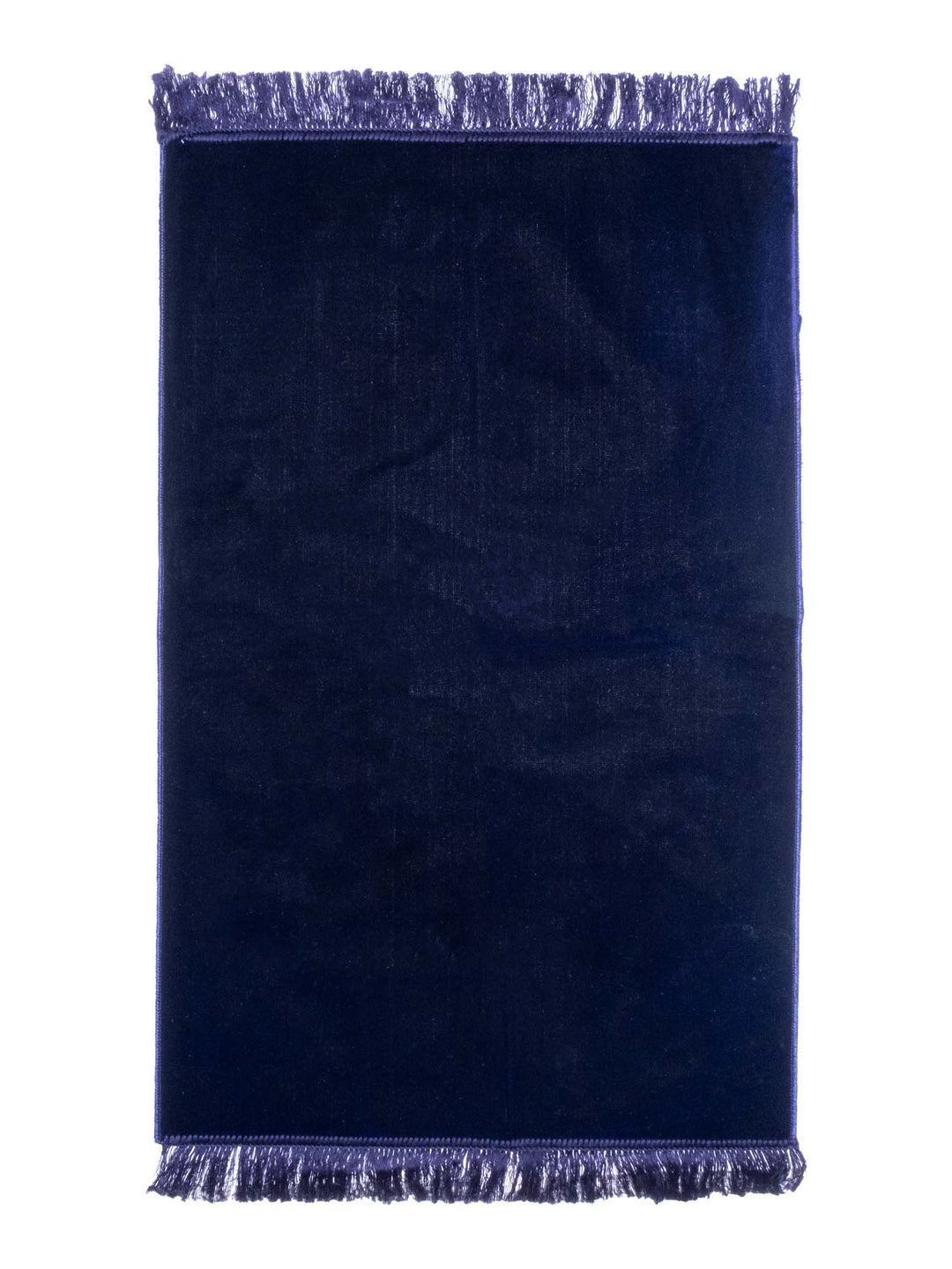 Plain Velvet Prayer Mat - Islamic Impressions