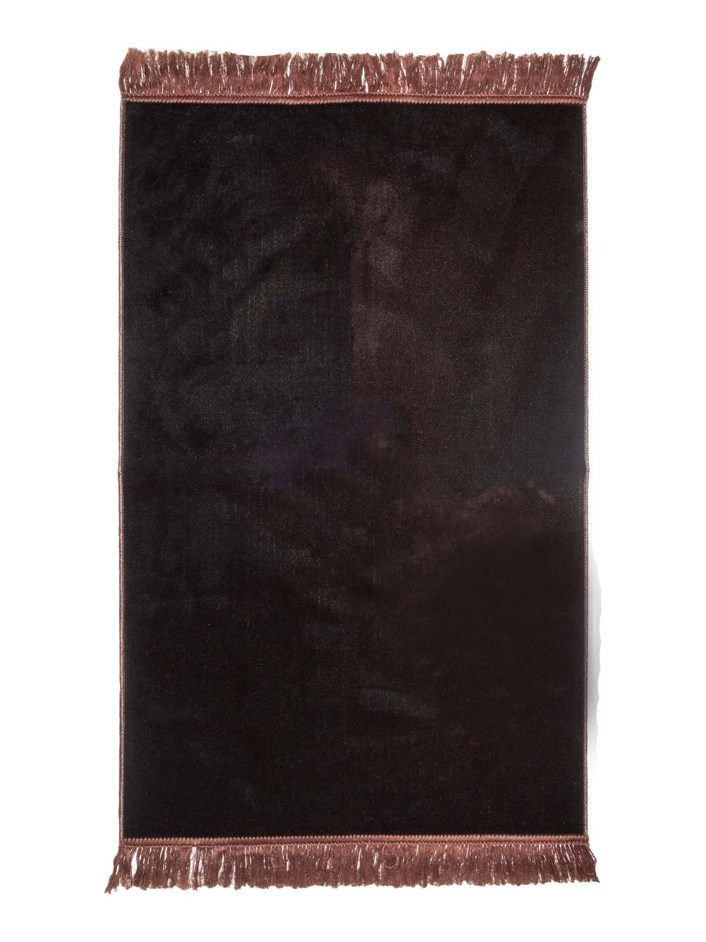 Plain Velvet Prayer Mat - Islamic Impressions